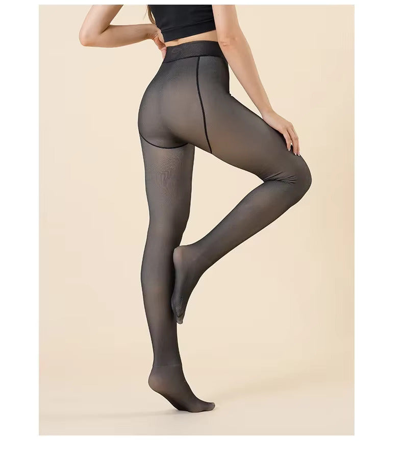 SilhouetteHeat Winter Tights – Warm & Elegant